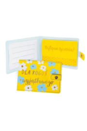 Opakowanie Portfelik Dla kogoś wyjątkowego kwiatki