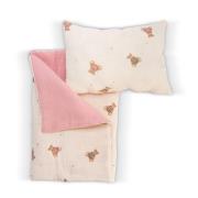 Opakowanie Pościel w misie do łóżeczka dla lalki do 46cm