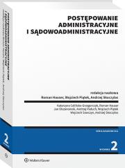 Okładka książki Postępowanie administracyjne i sądowoadministracyjne