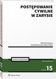 Okładka książki Postępowanie cywilne w zarysie