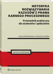 Okładka książki Postępowanie karne. Metodyka rozwiązywania kazusów dla studentów i aplikantów
