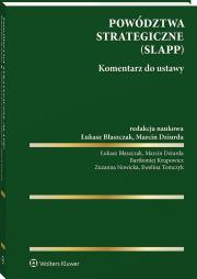 Okładka książki Powództwa strategiczne (SLAPP). Komentarz do ustawy