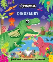 Poznaję dinozaury. Poznaję. Autor: Opracowanie zbiorowe. Dadada.pl Okładka książki Poznaję dinozaury. Poznaję
