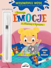 Poznaję emocje z Manią i Tyniem. Autor: Młodnicka Magdalena. Dadada.pl Okładka książki Poznaję emocje z Manią i Tyniem