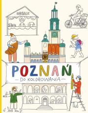 Okładka książki Poznań do kolorowania
