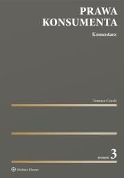 Okładka książki Prawa konsumenta. Komentarz