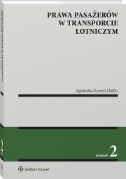 Okładka książki Prawa pasażerów w transporcie lotniczym