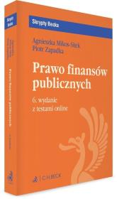 Okładka książki Prawo finansów publicznych z testami online