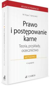 Okładka książki Prawo i postępowanie karne. Teoria, przykłady...