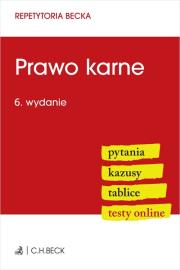 Prawo karne. Pytania. Kazusy. Tablice. Testy online. Autor:   Praca zbiorowa. Dadada.pl Okładka książki Prawo karne. Pytania. Kazusy. Tablice. Testy online