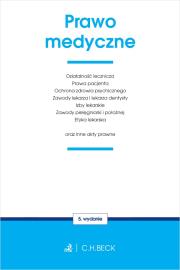Okładka książki Prawo medyczne oraz inne akty prawne