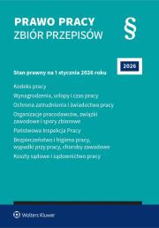 Okładka książki Prawo pracy. Zbiór przepisów. 2026