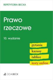 Prawo rzeczowe. Pytania. Kazusy. Tablice. Testy online. Autor:   Praca zbiorowa. Dadada.pl Okładka książki Prawo rzeczowe. Pytania. Kazusy. Tablice. Testy online