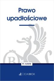 Okładka książki Prawo upadłościowe wyd. 41