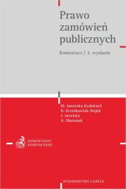 Okładka książki Prawo zamówień publicznych. Komentarz wyd. 3