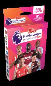 Opakowanie Premier League 2026 Stickers Eco Pack
