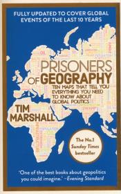 Prisoners of Geography. Autor: Tim Marshall. Dadada.pl Okładka książki Prisoners of Geography