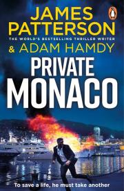 Private Monaco. Autor: Patterson James, Hamdy Adam. Dadada.pl Okładka książki Private Monaco