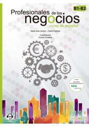 Profesionales de los negocios(B1-B2 Curso de espanol. Autor: Palacios  Elena, Jimeno Maria Jose. Dadada.pl Okładka książki Profesionales de los negocios(B1-B2 Curso de espanol