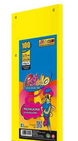 Przekładka do segregatora 1/3 A4 100K IT210 żółta. Wydawca: Alfa Pastello. Dadada.pl Opakowanie Przekładka do segregatora 1/3 A4 100K IT210 żółta