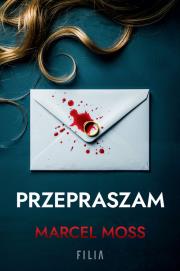 Przepraszam. Autor: MARCEL MOSS. Dadada.pl Okładka książki Przepraszam