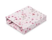 Opakowanie Prześcieradło Drukowane Bawełna Bloom Pink 60x120