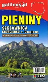 Przewodnik - Pieniny. Autor: Fronia Rafał. Dadada.pl Okładka książki Przewodnik - Pieniny