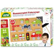 Opakowanie Przybijanka, tablica korkowa z młotkiem i gwoźdźmi