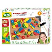 Opakowanie Przybijanka, tablica korkowa z młotkiem i gwoźdźmi