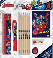 Przybory szkolne Avengers 11el. Wydawca: Diakakis. Dadada.pl Opakowanie Przybory szkolne Avengers 11el