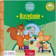 Przygody Fenka. Finanse. Oszczędzanie. Autor: Konrad Sobik. Dadada.pl Okładka książki Przygody Fenka. Finanse. Oszczędzanie