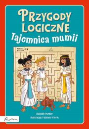 Przygody logiczne. Tajemnica mumii. Autor: Russel Punter. Dadada.pl Okładka książki Przygody logiczne. Tajemnica mumii
