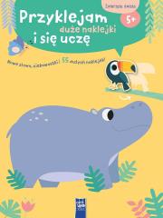 Okładka książki Przyklejam duże naklejki i się uczę. Zwierzęta świata