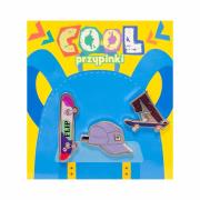 Opakowanie Przypinki cool. Deskorolka