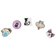 Opakowanie Przypinki do butów zabawne kotki szt