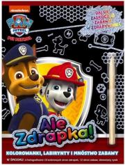Psi Patrol. Ale zdrapka!. Autor:   Praca zbiorowa. Dadada.pl Okładka książki Psi Patrol. Ale zdrapka!