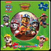 Okładka książki Psi Patrol. Książka z puzzlami