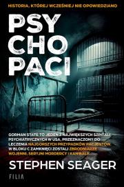 Psychopaci wyd. kieszonkowe wyd. 2025. Autor: Stephen Seager. Dadada.pl Okładka książki Psychopaci wyd. kieszonkowe wyd. 2025