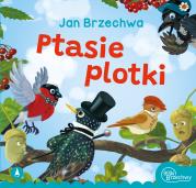 Ptasie plotki. Autor: Jan Brzechwa. Dadada.pl Okładka książki Ptasie plotki