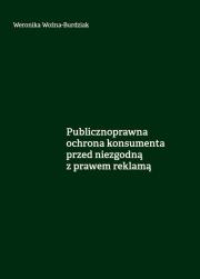 Okładka książki Publicznoprawna ochrona konsumenta...