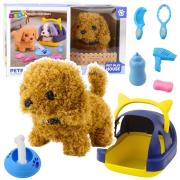 Opakowanie Pudel interaktywny pluszowy chodzi, szczeka