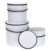 Opakowanie Pudełko Flower Box 3szt biały ROZETTE