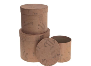 Pudełko Flower Box 3szt brązowy ROZETTE. Wydawca: ROZETTE. Dadada.pl Opakowanie Pudełko Flower Box 3szt brązowy ROZETTE