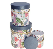 Pudełko Flower Box 3szt niebieski ROZETTE. Wydawca: ROZETTE. Dadada.pl Opakowanie Pudełko Flower Box 3szt niebieski ROZETTE