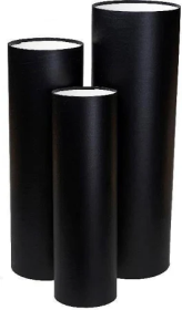 Opakowanie Pudełko Flower Box 3szt Wedding cylinder ROZETTE