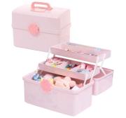 Opakowanie Pudełko na biżuterię i akcesoria różowe