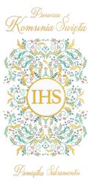 Opakowanie Pudełko pamiątkowe DL Komunia Pattern