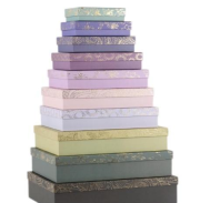 Opakowanie Pudełko prezentowe 10szt mix ROZETTE