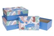 Opakowanie Pudełko prostokątne 3szt ROZETTE