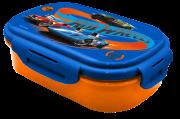 Pudełko śniadaniowe + sztućce Hot Wheels HW00018. Wydawca: Kids Euroswan. Dadada.pl Opakowanie Pudełko śniadaniowe + sztućce Hot Wheels HW00018